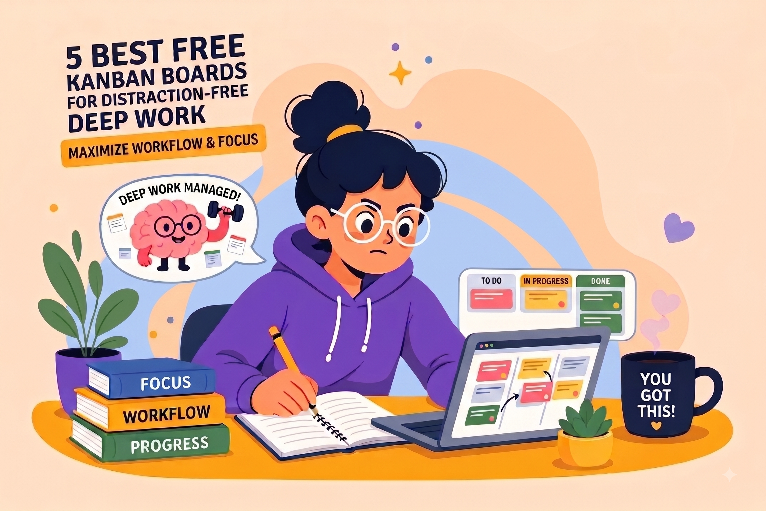 5 Best Free Kanban Boards for Distraction-Free Deep Work