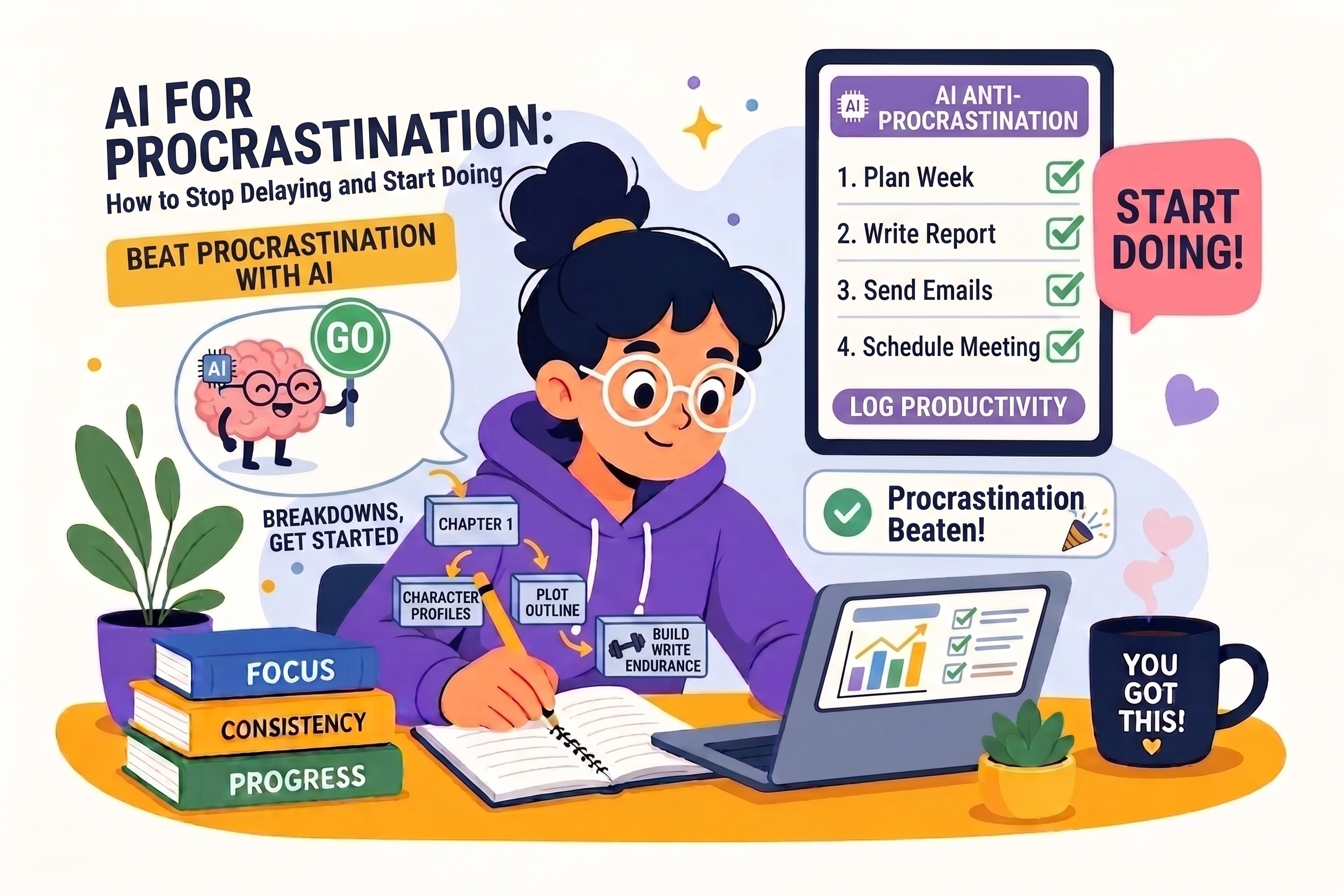 AI for Procrastination: How to Stop Delaying and Start Doing