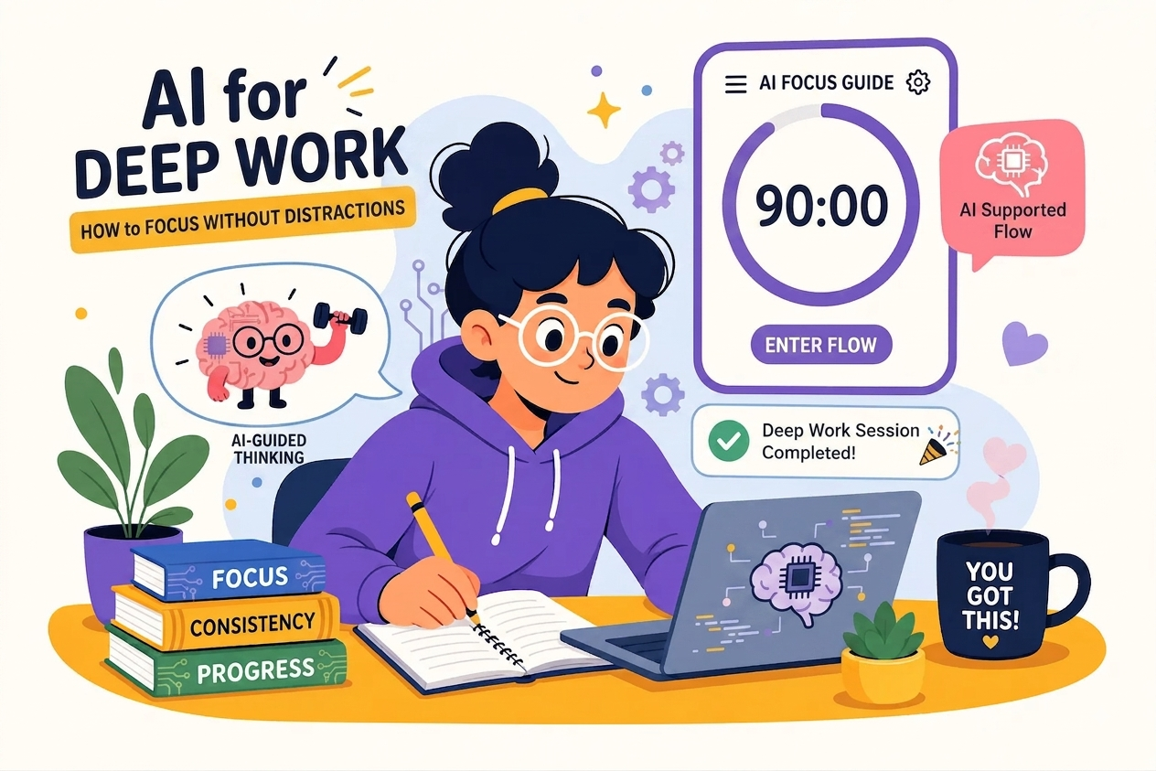 AI for Deep Work: How to Build a Distraction-Free Focus System